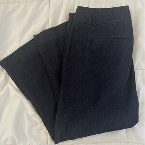 Light Black LOFT Capri Size 8